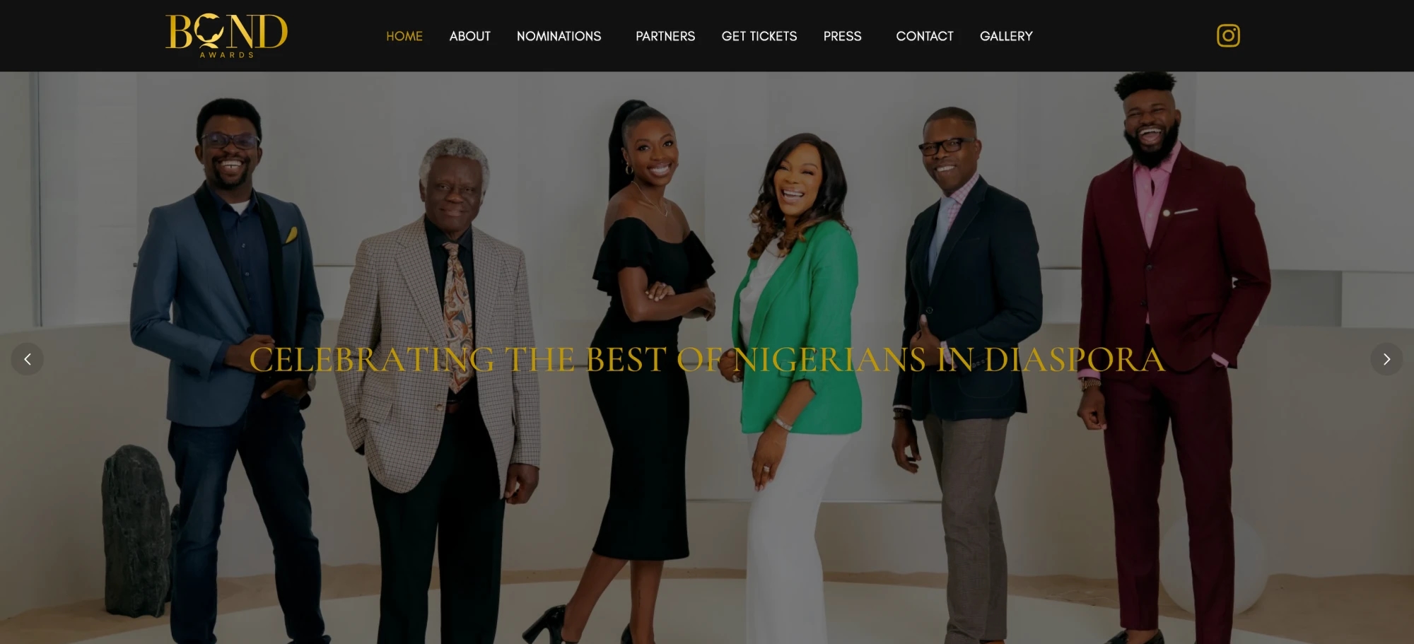 BOND Awards project preview