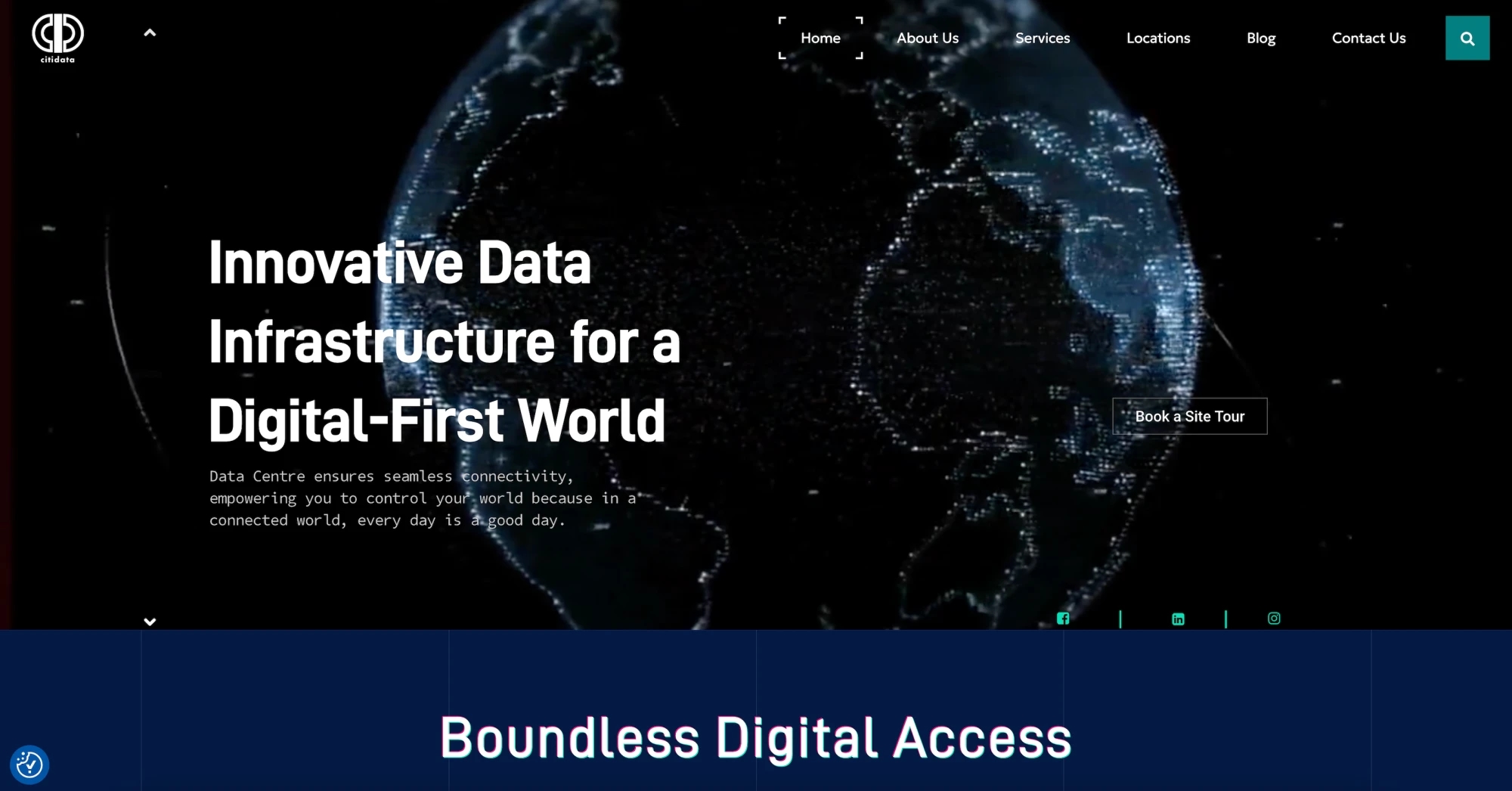 CitiData Centre project preview