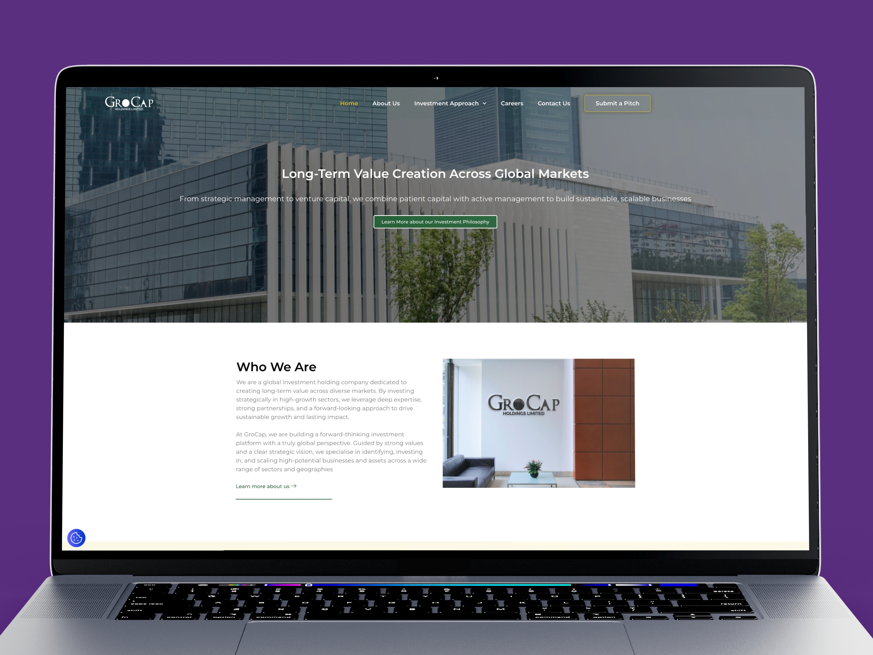 GroCap project preview