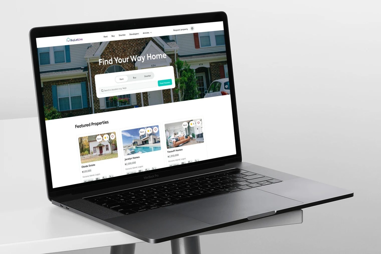 BuyLetLive project preview